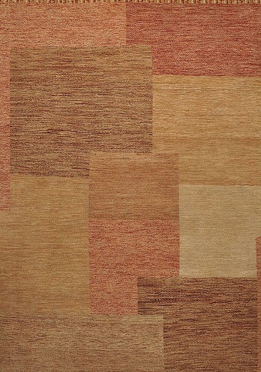 Bretti carpet, in the color cognac, from the Shalimar collection. - Bretti vloerkleed, in de kleur cognac, uit de Shalimar collectie.