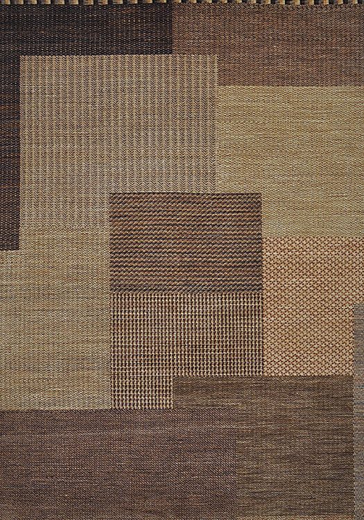 Bretti carpet, in the color deep brown, from the Shalimar collection. - Bretti vloerkleed, in de kleur diep bruin, uit de Shalimar collectie.