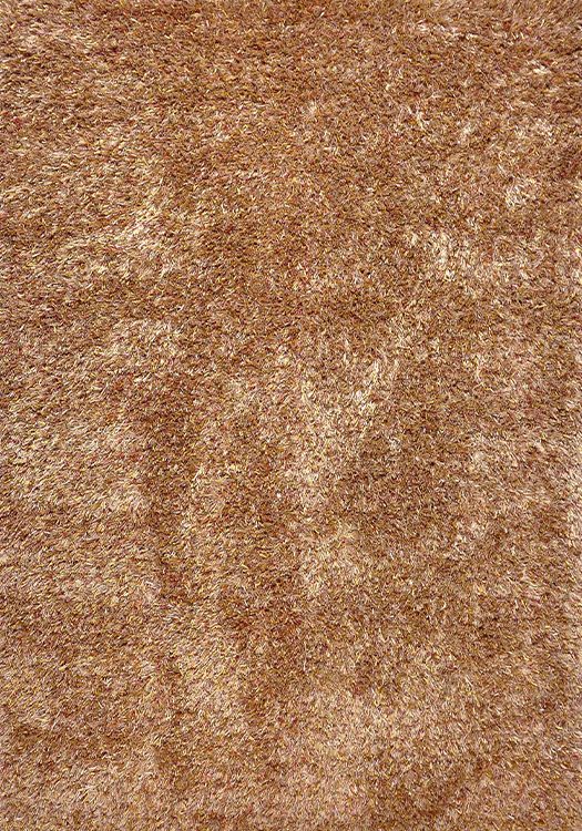 Porto carpet, in the color copper, from the Polyester Collection. - Porto vloerkleed, in de kleur koper, uit de Polyester Collectie.
